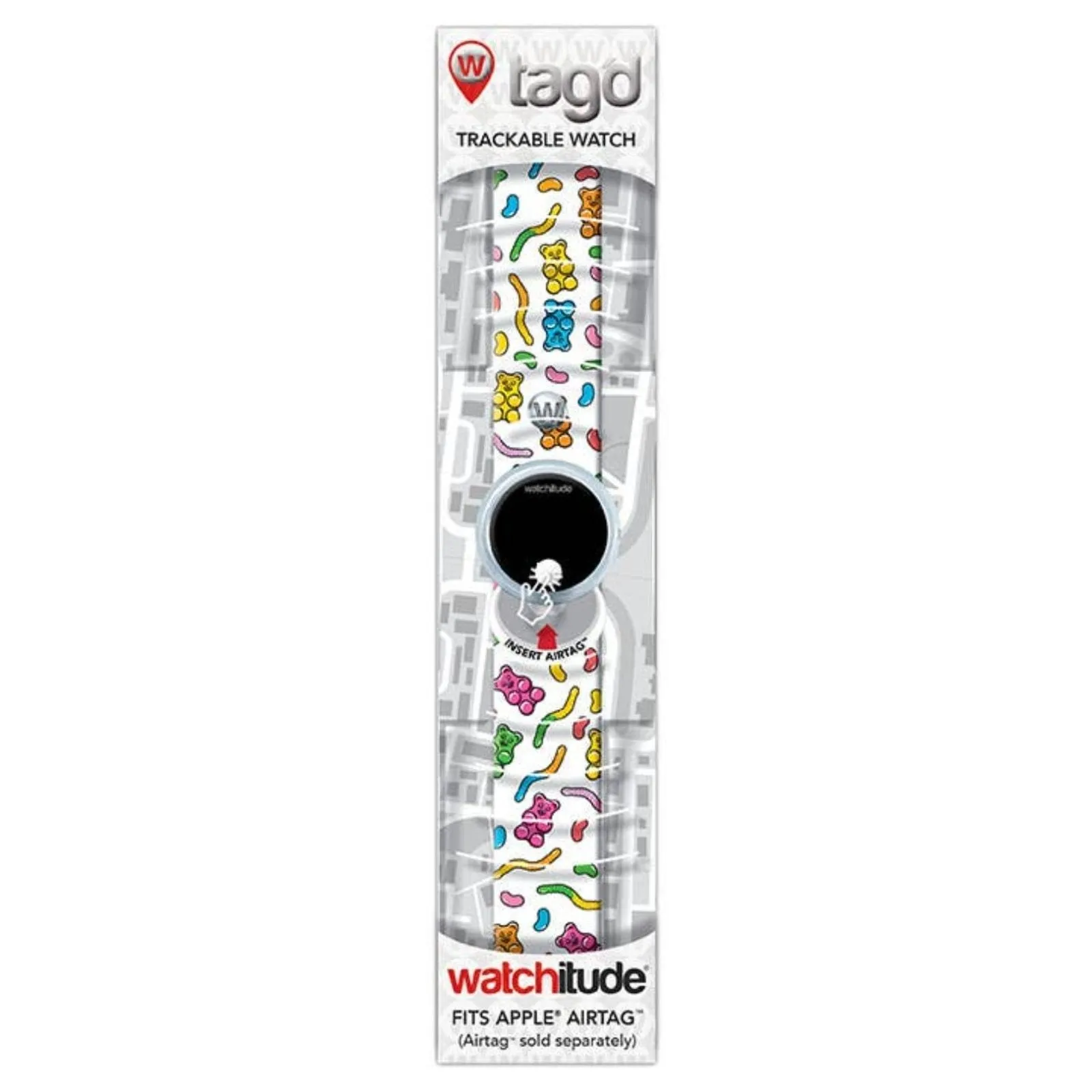 Tag'd Trackable Air Tag Watch - Sprinkles