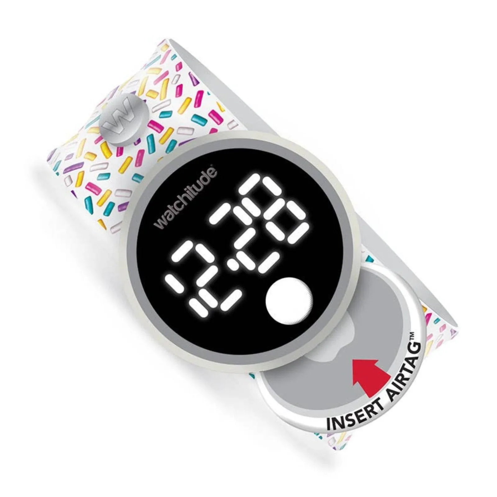 Tag'd Trackable Air Tag Watch - Sprinkles