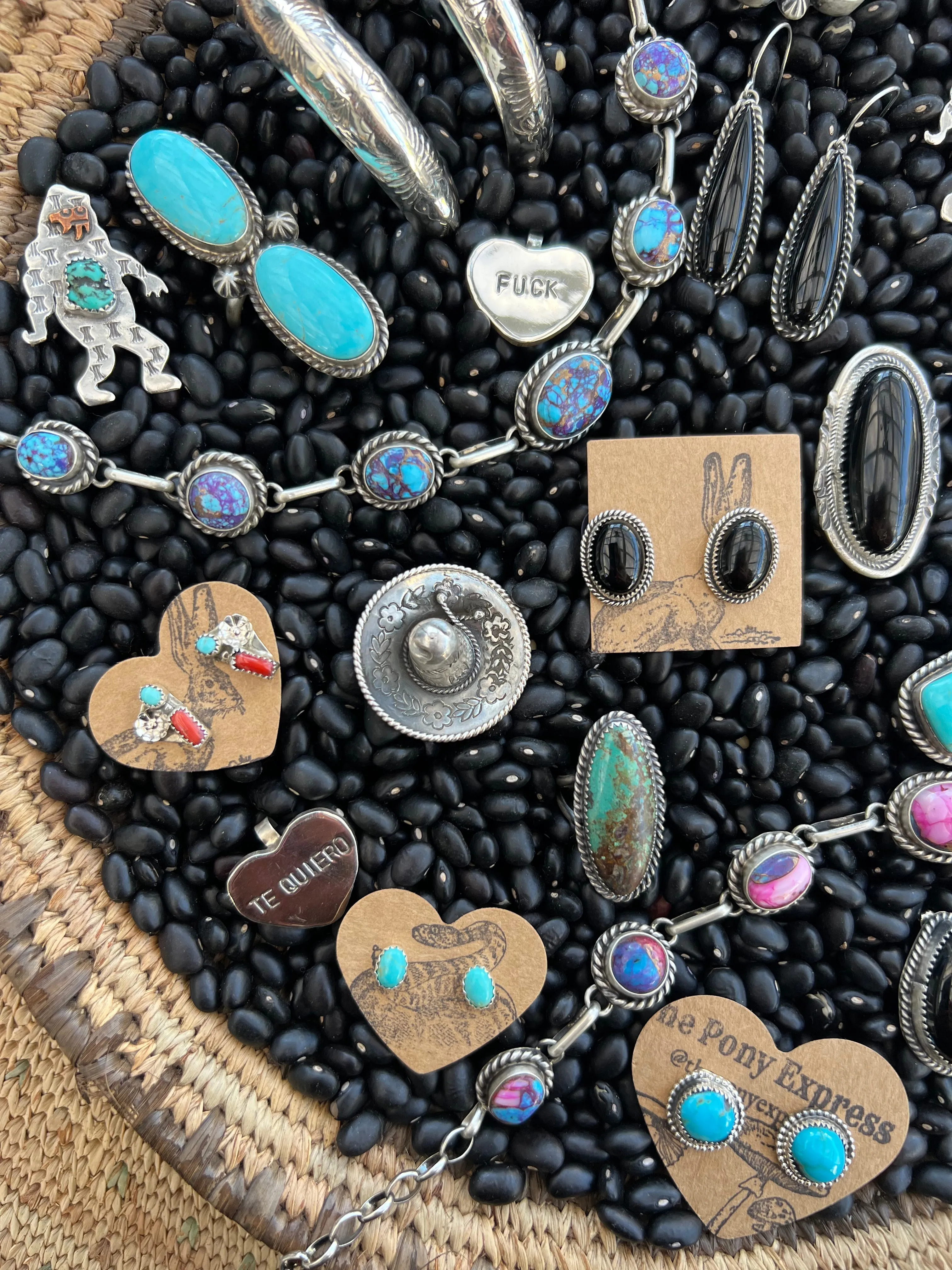The Posey Turquoise Stud earrings