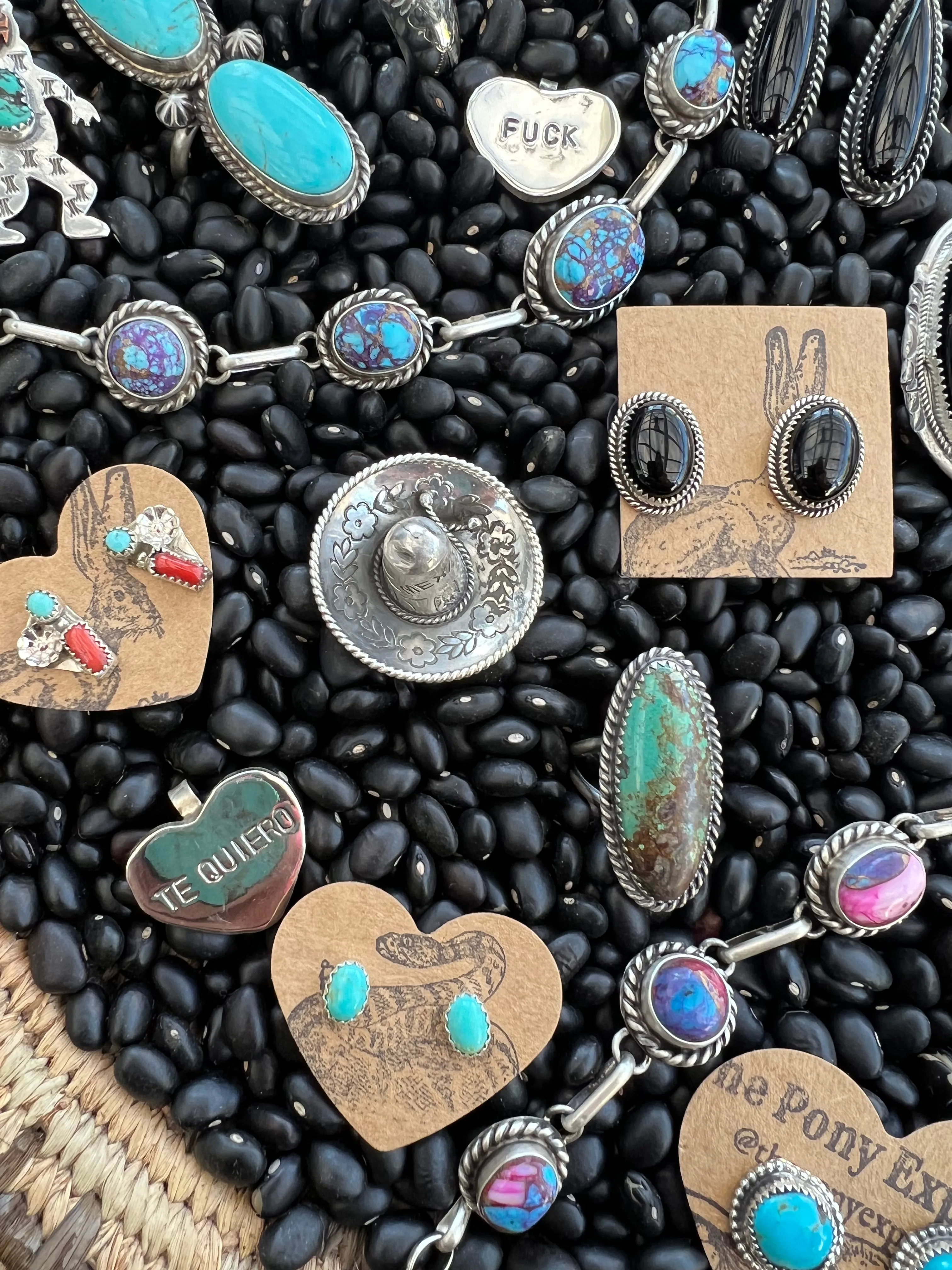 The Posey Turquoise Stud earrings