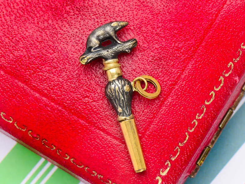 The Year of the Rat - Fob Watch Key
