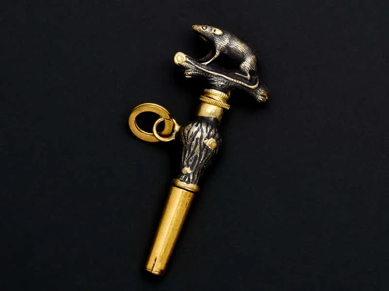 The Year of the Rat - Fob Watch Key