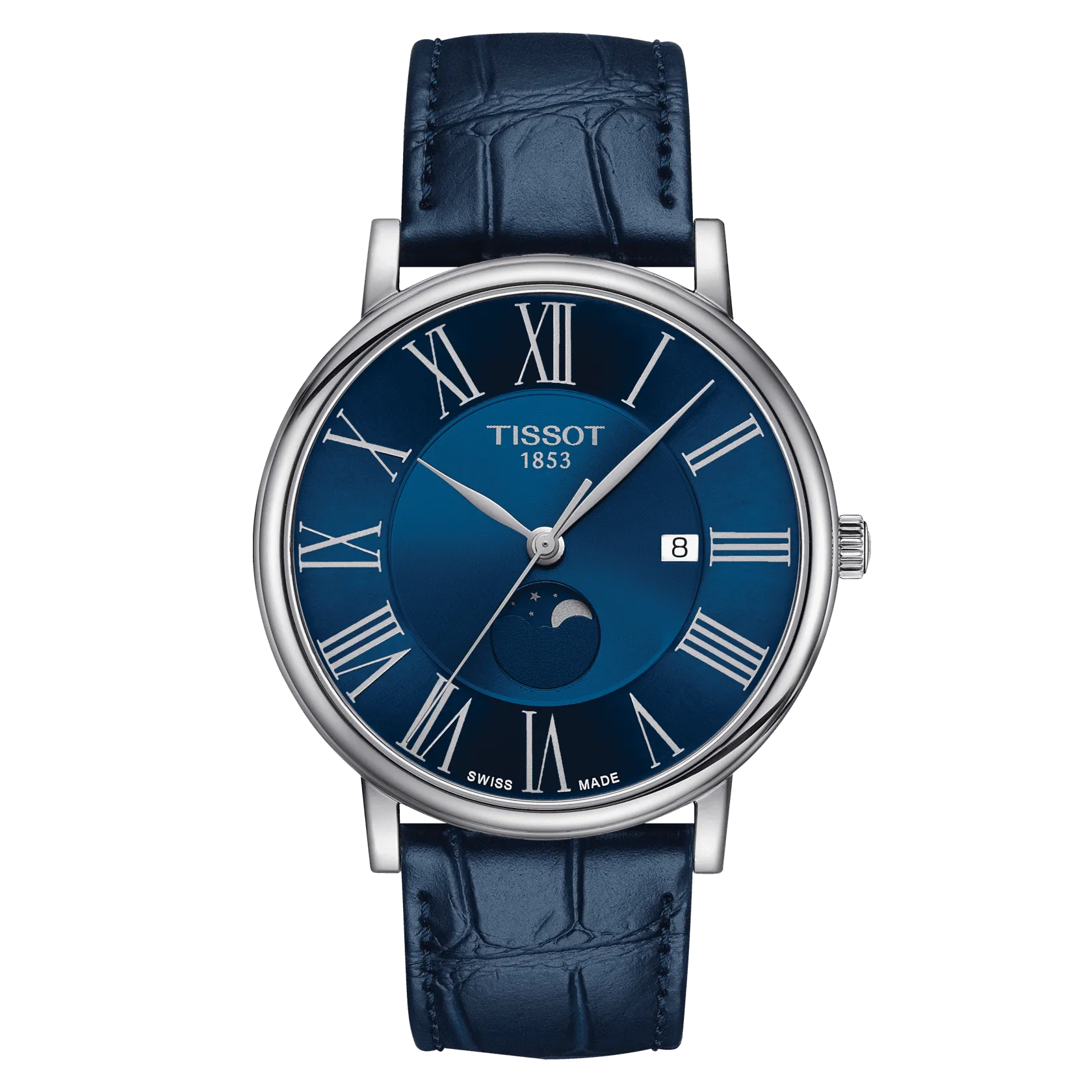 Tissot Men's T1224231604300 Carson Moonphase Watch
