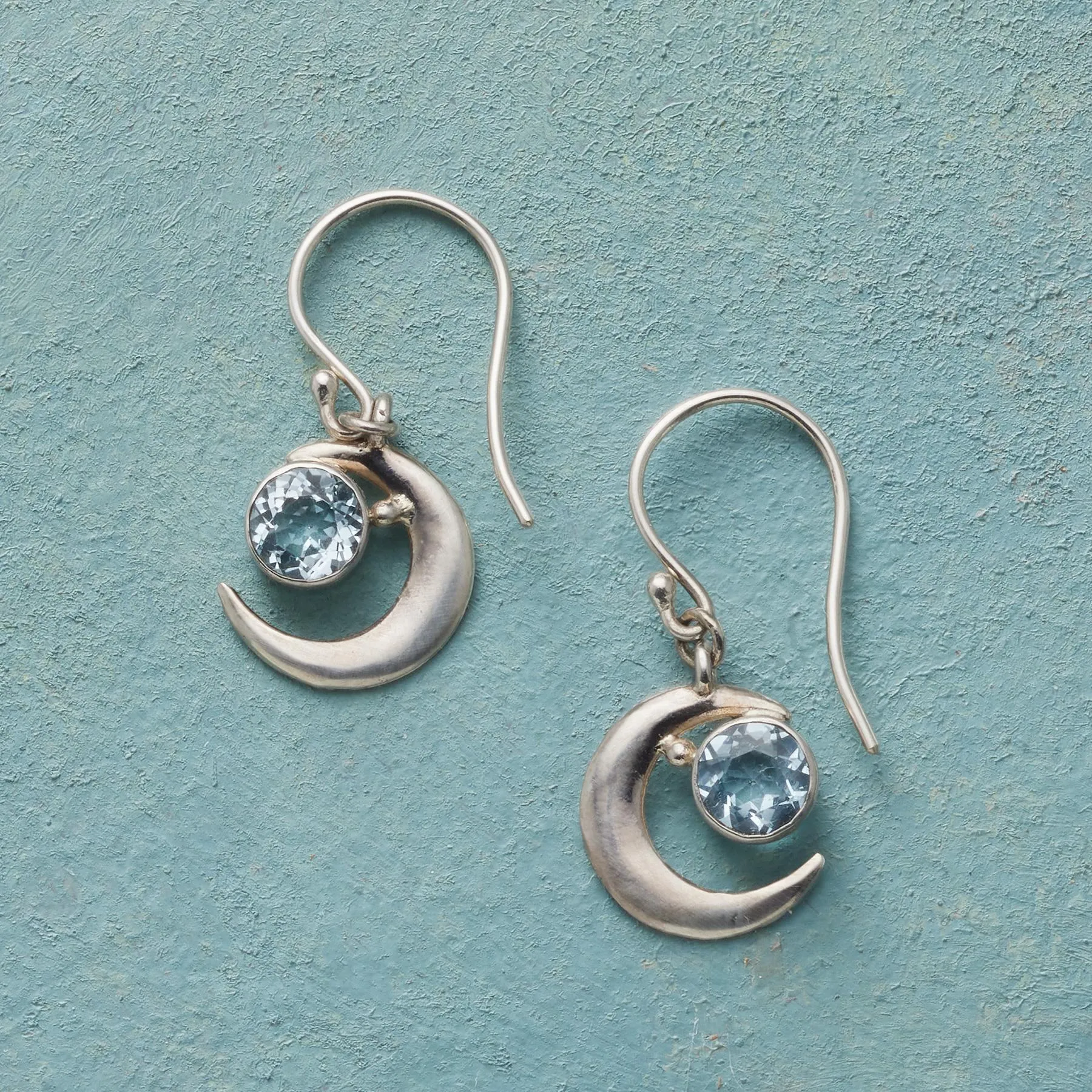 Two Moon Earrings