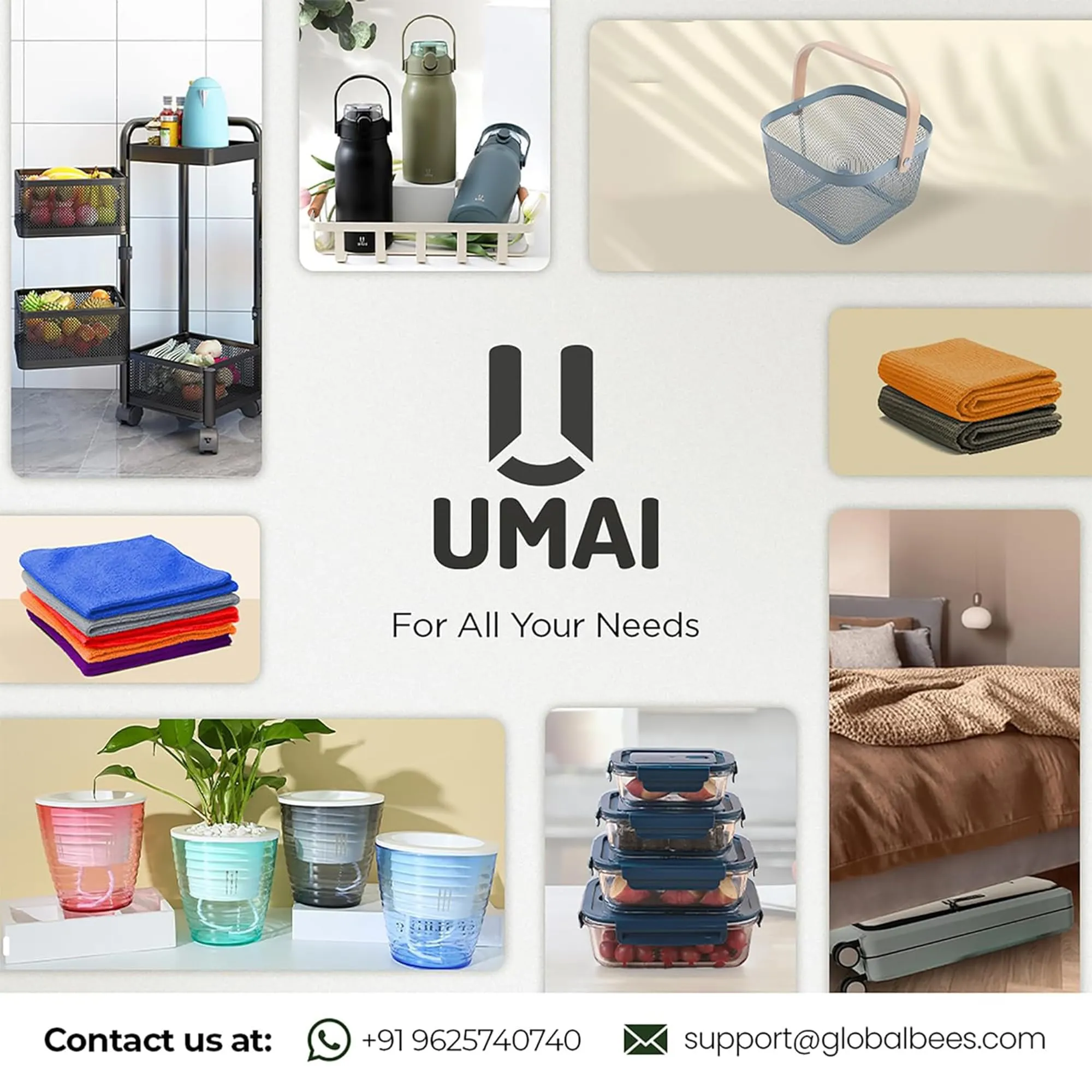 UMAI Water Glasses Set of 2 (430ml Each) | Juice Glasses | Lead Free Drinking Glasses | Kitchen Gift Items | Cold Drink Glass | Cocktail Glass | Kaanch Ke Glass | Housewarming Gifts | Gift for Men