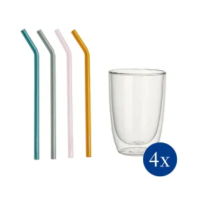 Villeroy and Boch Artes.H&C.Bev. Longdrink Set 8pcs EC