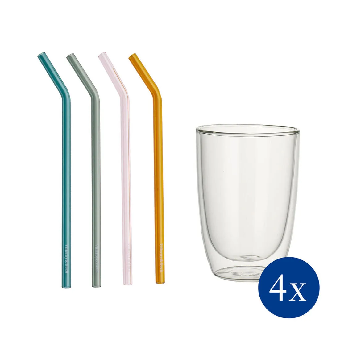 Villeroy and Boch Artes.H&C.Bev. Longdrink Set 8pcs EC