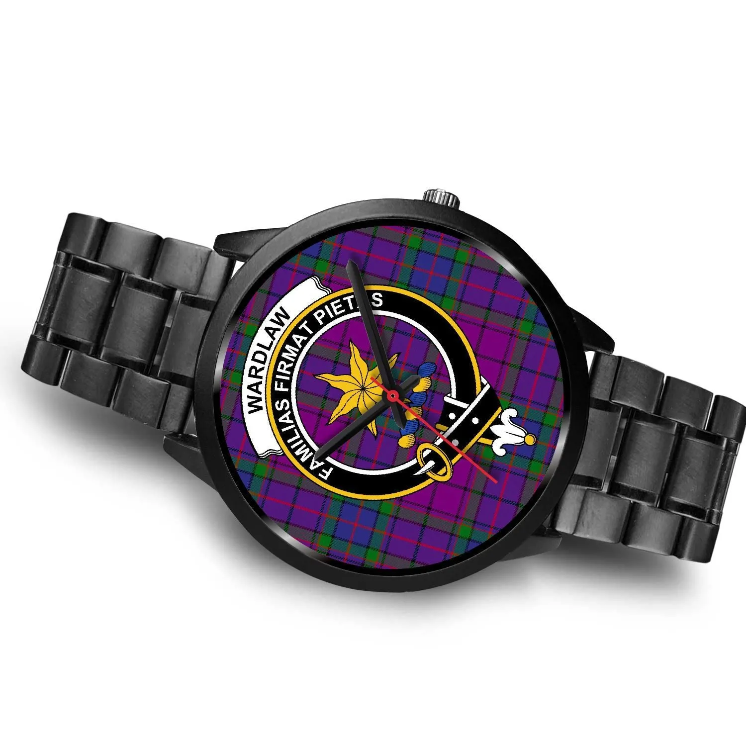 Wardlaw Clan Badge Tartan Black Watch