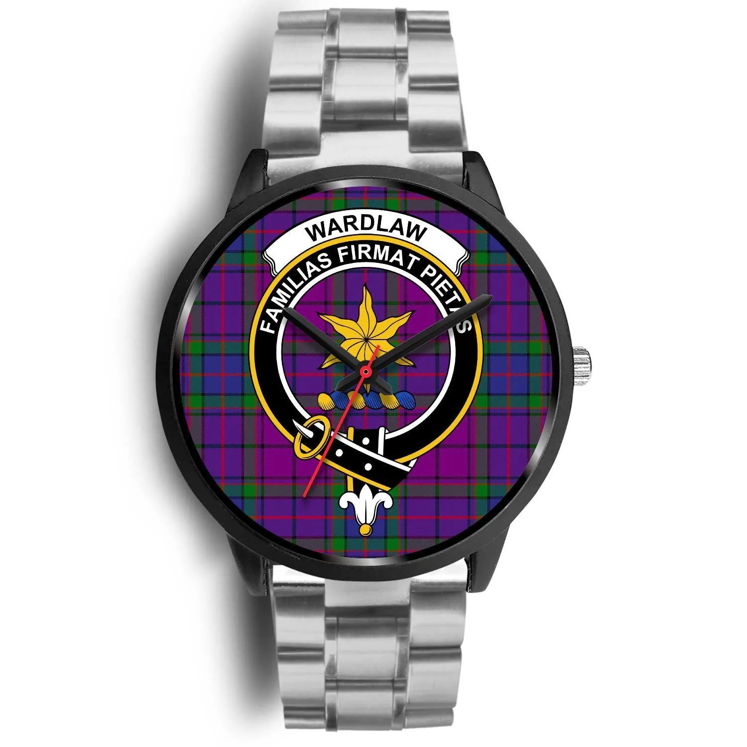Wardlaw Clan Badge Tartan Black Watch