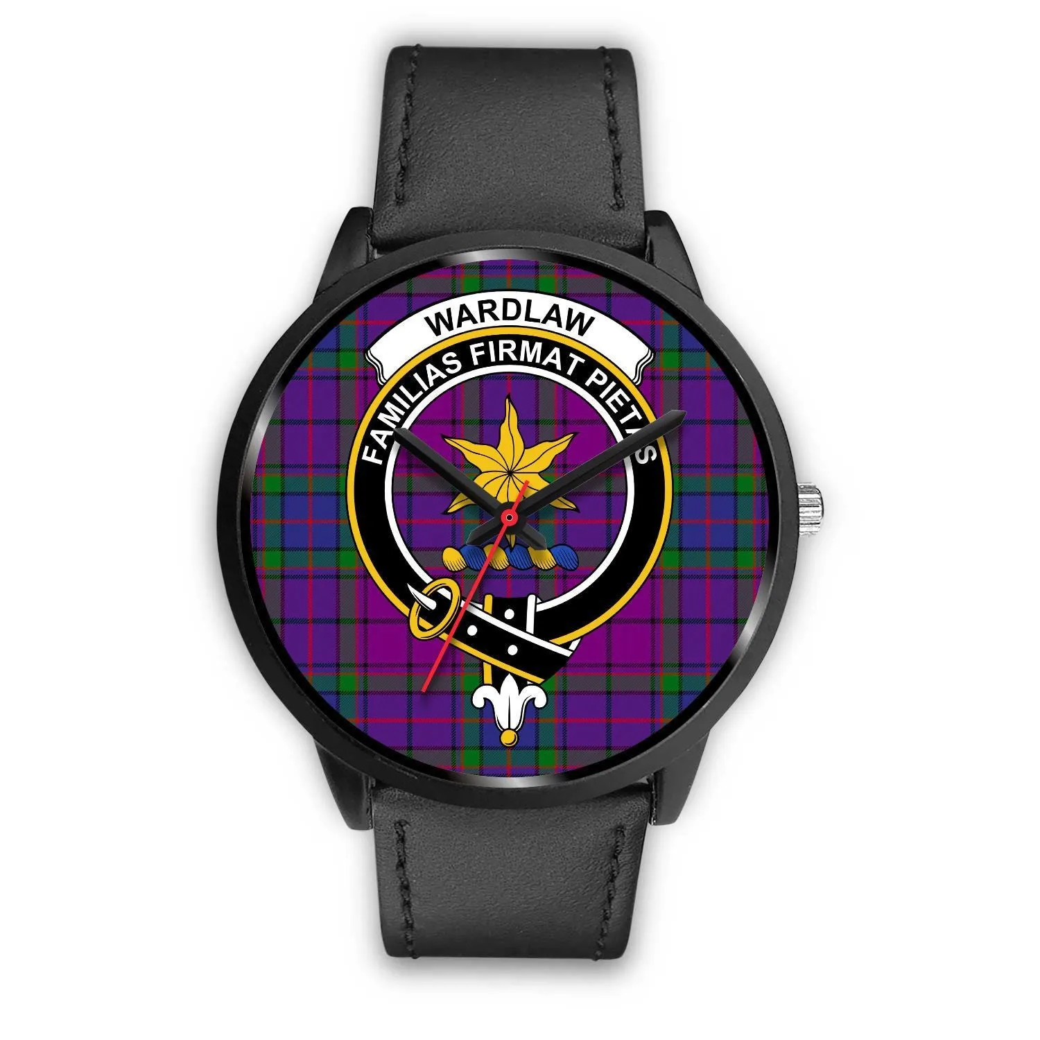 Wardlaw Clan Badge Tartan Black Watch