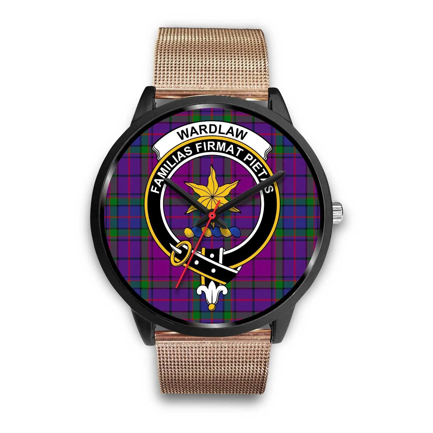 Wardlaw Clan Badge Tartan Black Watch