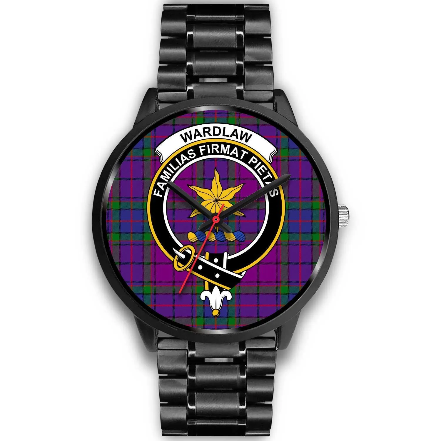 Wardlaw Clan Badge Tartan Black Watch