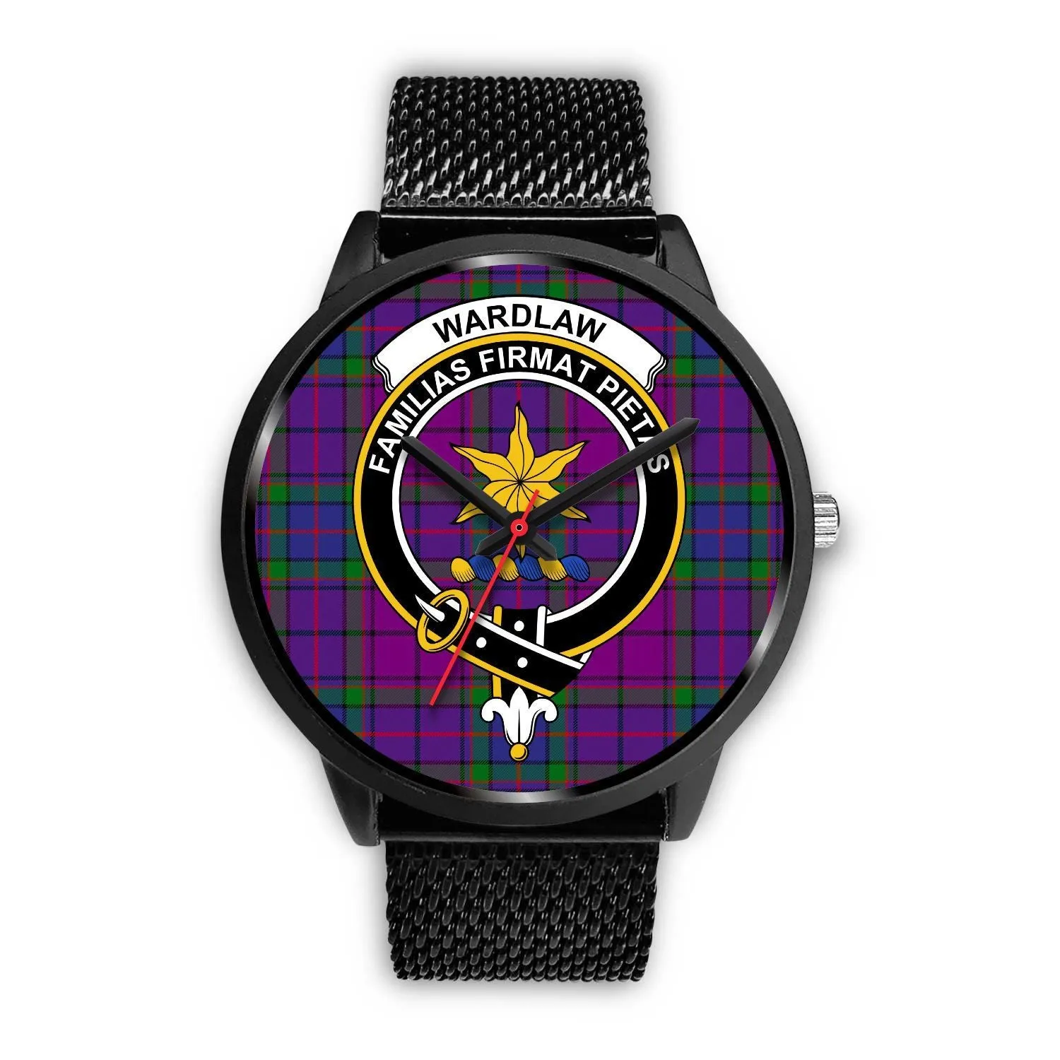 Wardlaw Clan Badge Tartan Black Watch