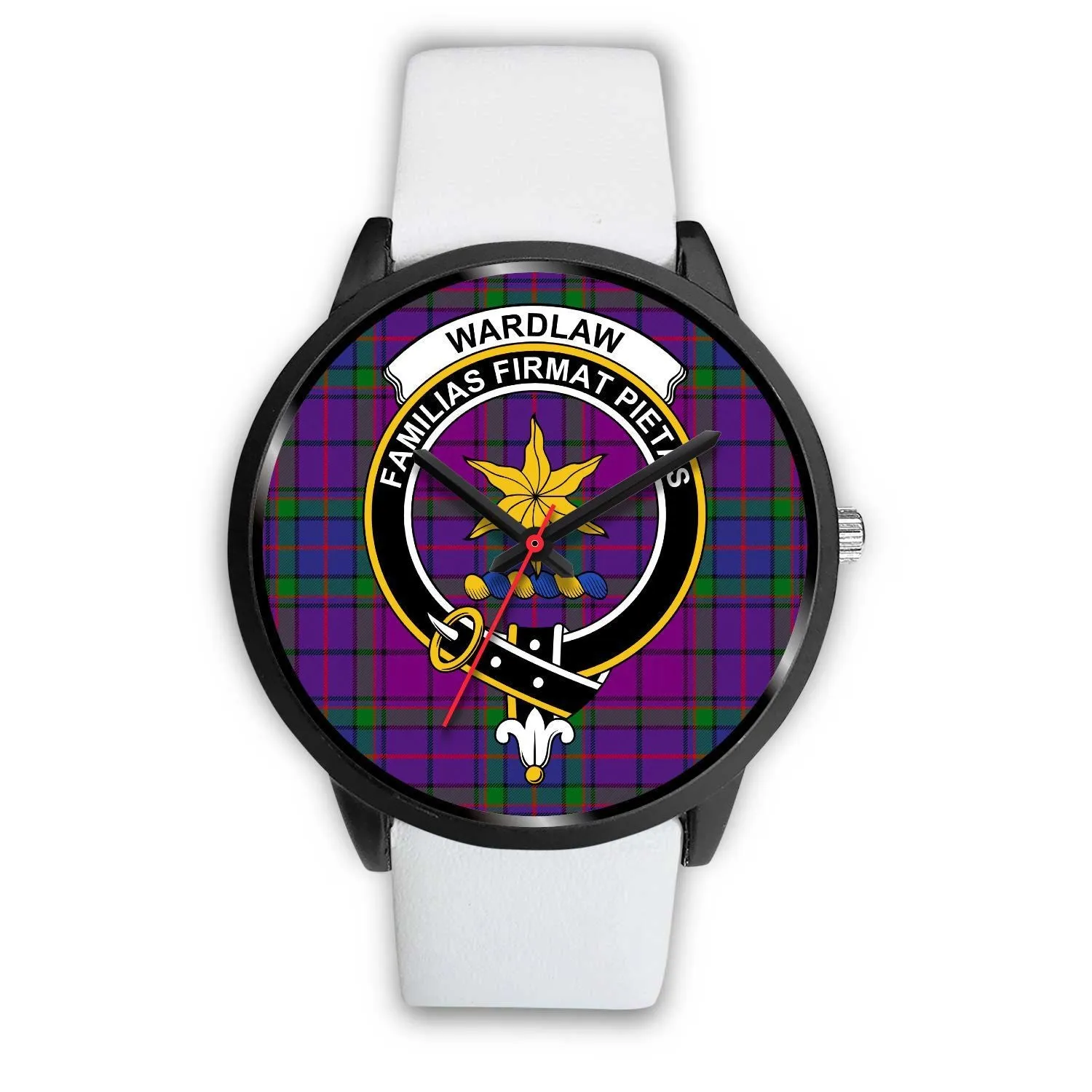 Wardlaw Clan Badge Tartan Black Watch
