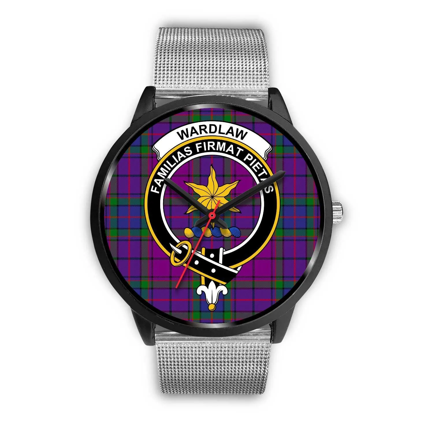 Wardlaw Clan Badge Tartan Black Watch