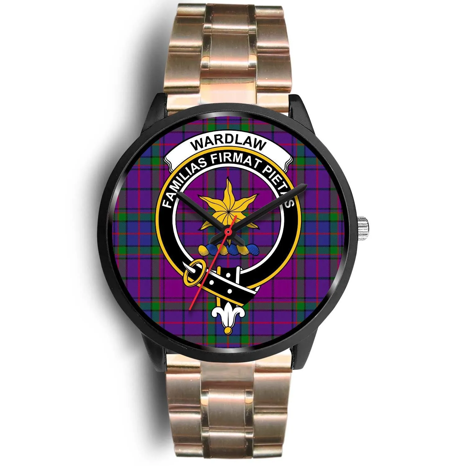 Wardlaw Clan Badge Tartan Black Watch