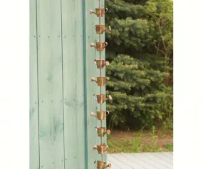 Watering Can Flamed Rain Chain