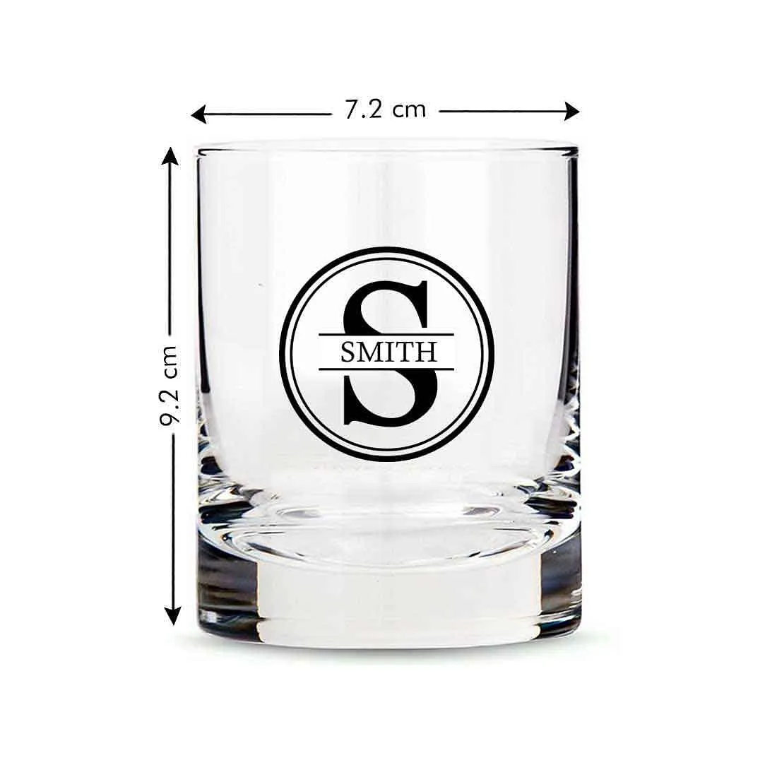 Wonderful Personalized Whiskey Glass - Gift For Him Husband Boyfriend - Add Name
